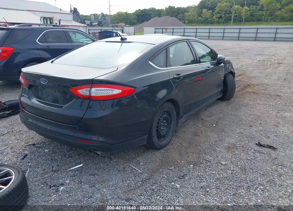 2013 FORD FUSION S VIN: 3FA6P0G74DR236638
