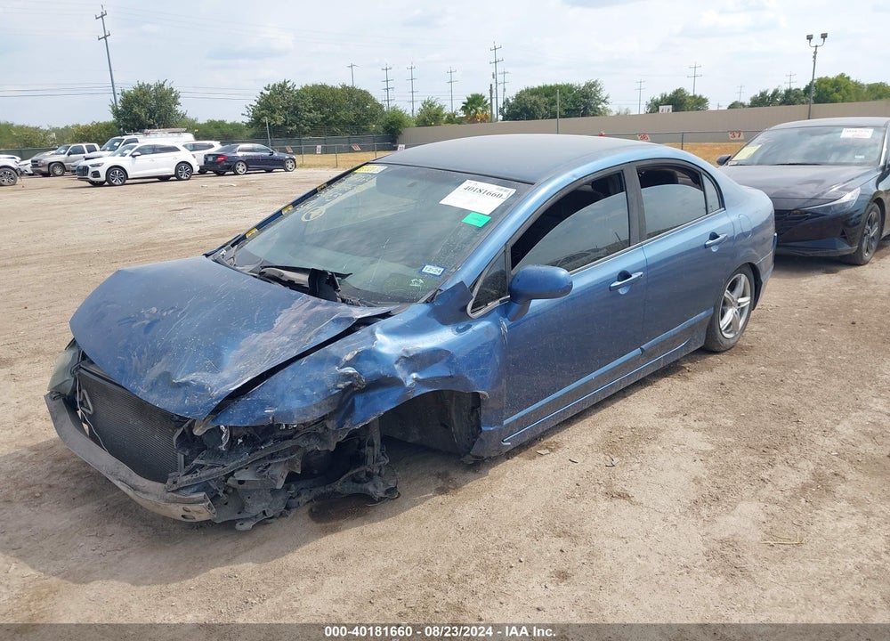 2010 HONDA CIVIC VIN: 2HGFA1F57AH500655