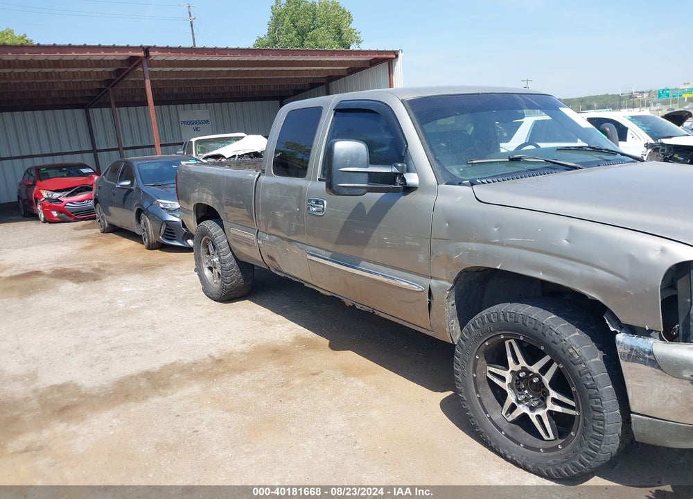2002 GMC SIERRA 1500 SLE VIN: 2GTEK19T121132386