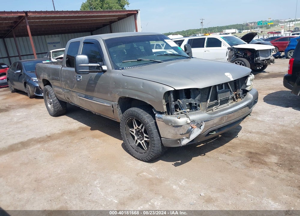 2002 GMC SIERRA 1500 SLE VIN: 2GTEK19T121132386