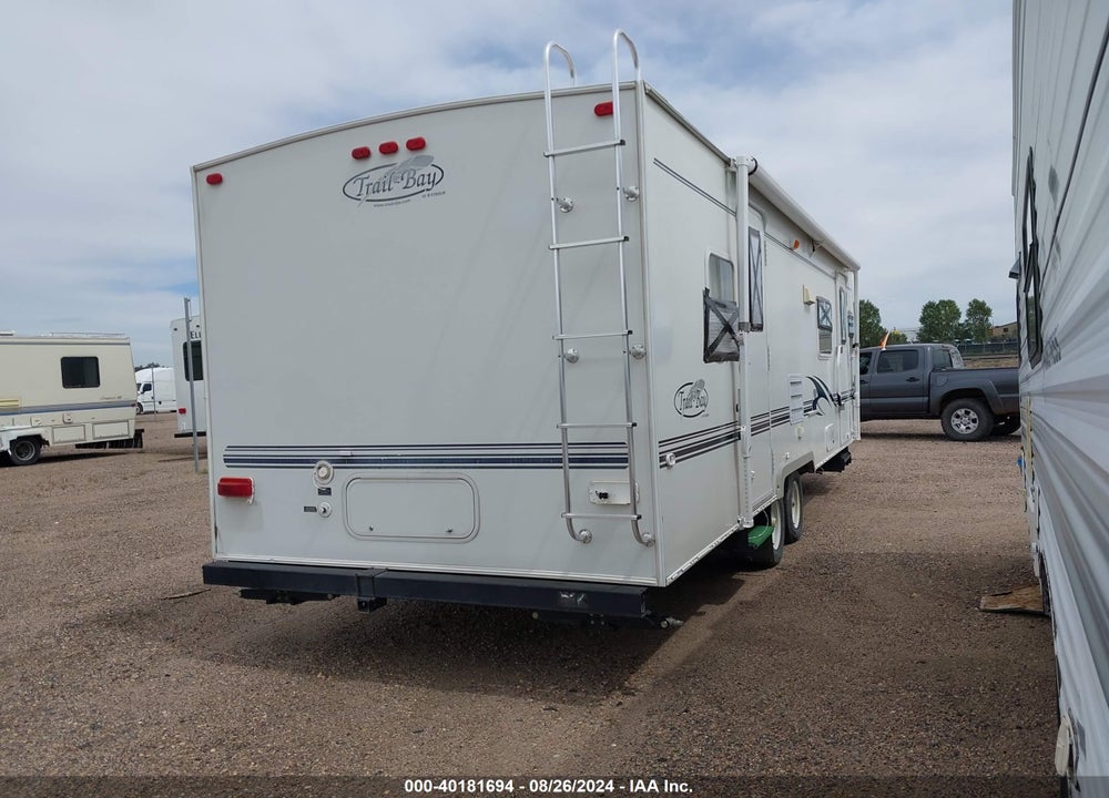 2002 TRAIL BAY TRAVEL TRAILER VIN: 4WY200M2921054176