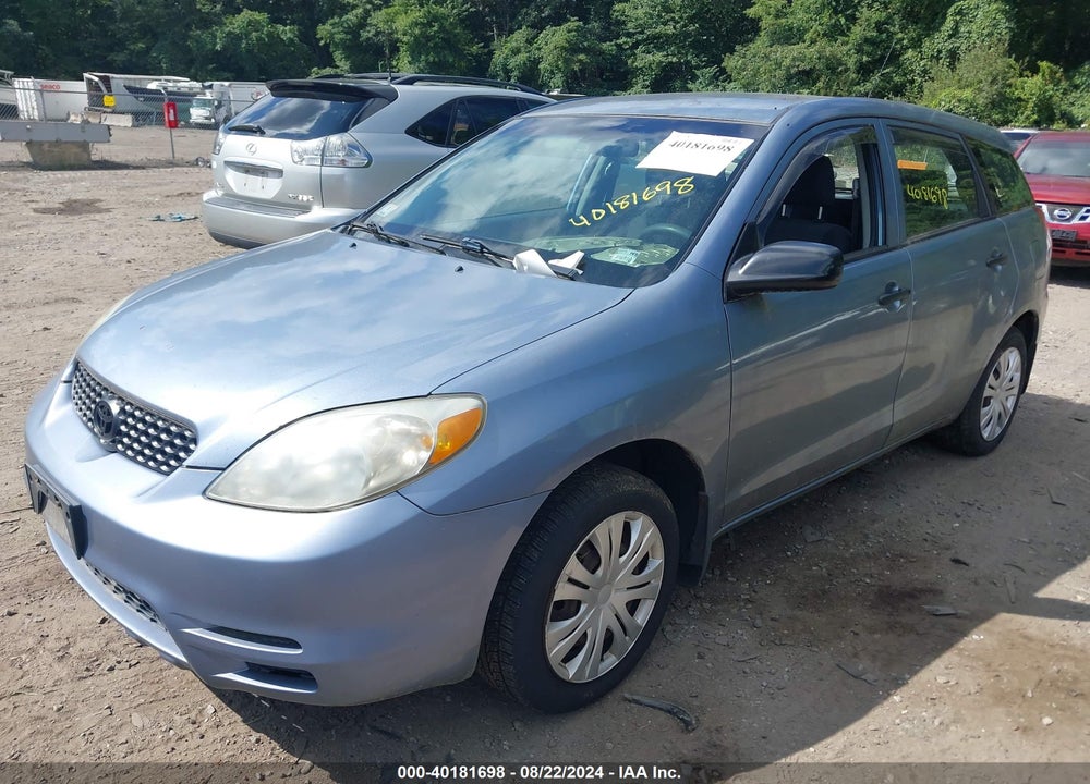 2003 TOYOTA MATRIX STANDARD VIN: 2T1LR32E23C034187