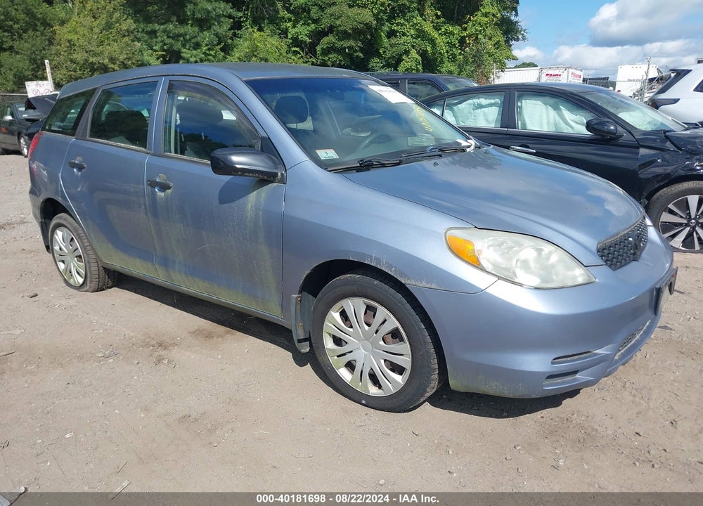 2003 TOYOTA MATRIX STANDARD VIN: 2T1LR32E23C034187