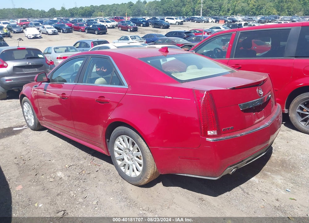 2011 CADILLAC CTS LUXURY VIN: 1G6DE5EY2B0171093