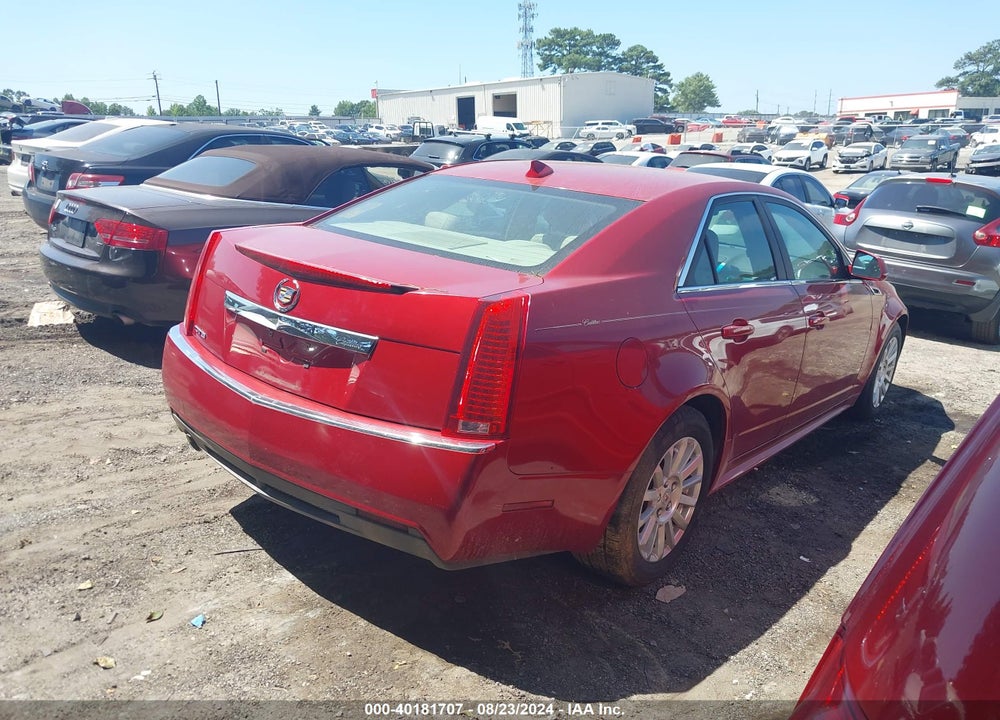 2011 CADILLAC CTS LUXURY VIN: 1G6DE5EY2B0171093