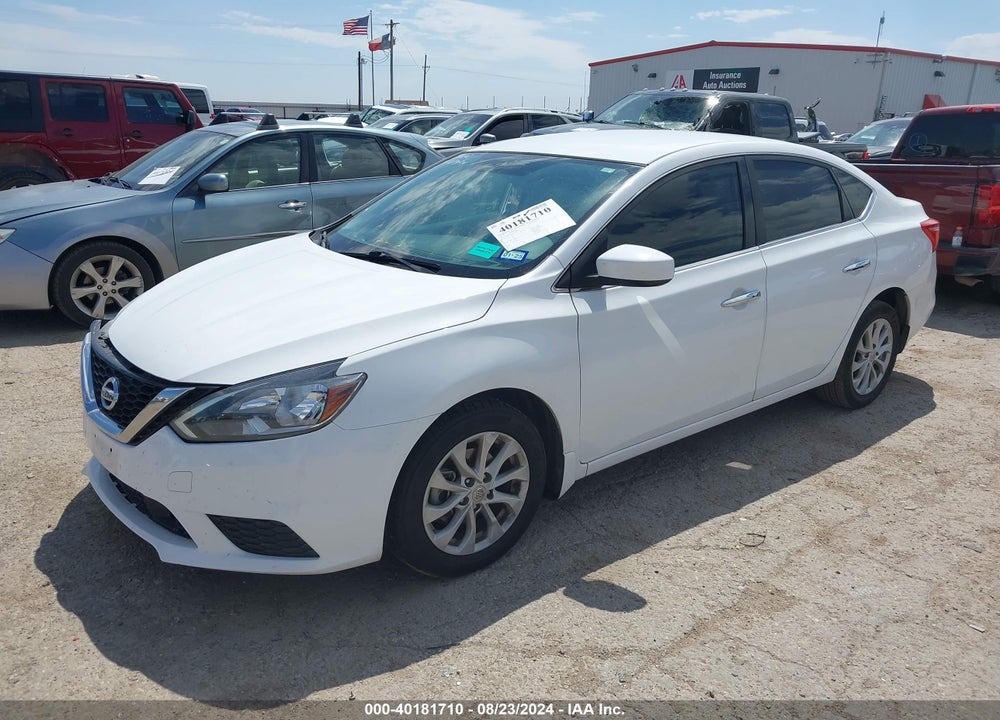 2019 NISSAN SENTRA SV VIN: 3N1AB7AP5KY325449