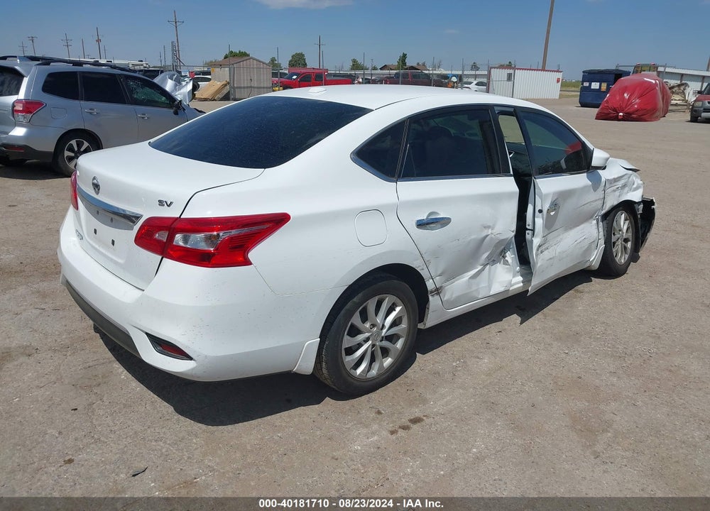 2019 NISSAN SENTRA SV VIN: 3N1AB7AP5KY325449