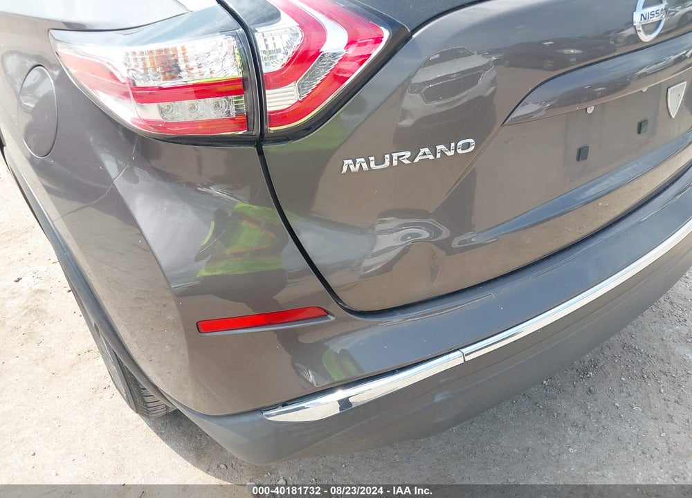 2017 NISSAN MURANO SL VIN: 5N1AZ2MG5HN185010