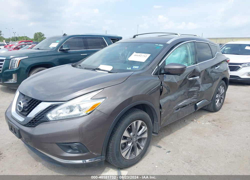 2017 NISSAN MURANO SL VIN: 5N1AZ2MG5HN185010