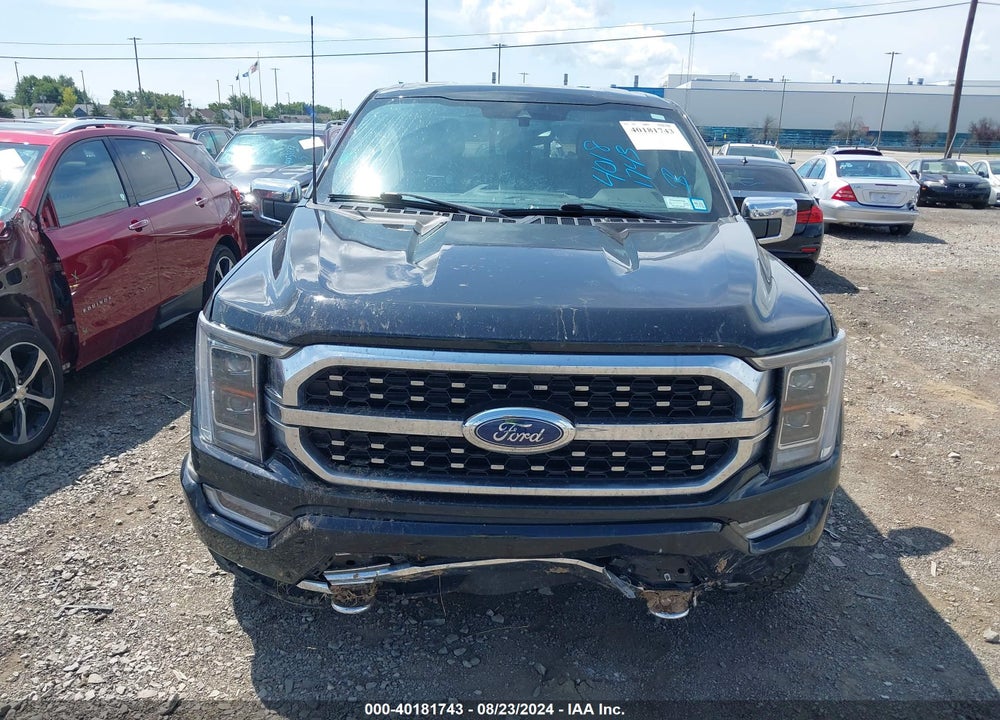 2021 FORD F-150 PLATINUM VIN: 1FTFW1E5XMFB76642