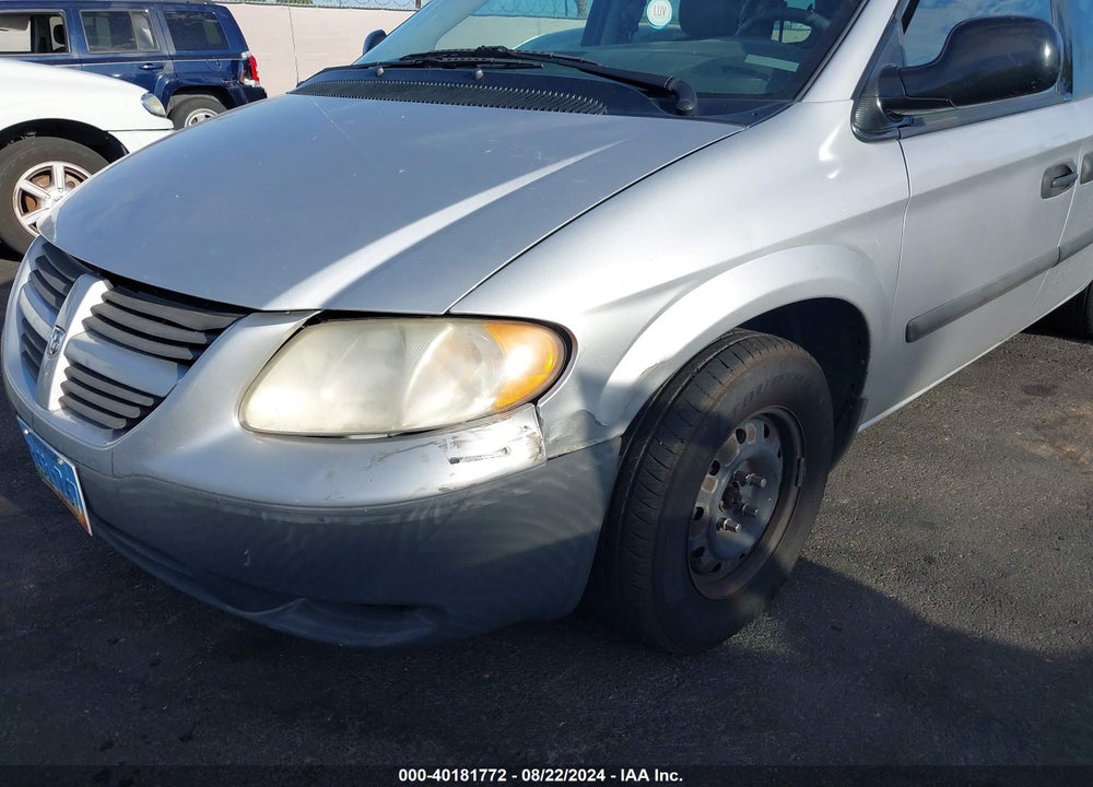 2006 DODGE CARAVAN SE VIN: 1D4GP25B86B662263