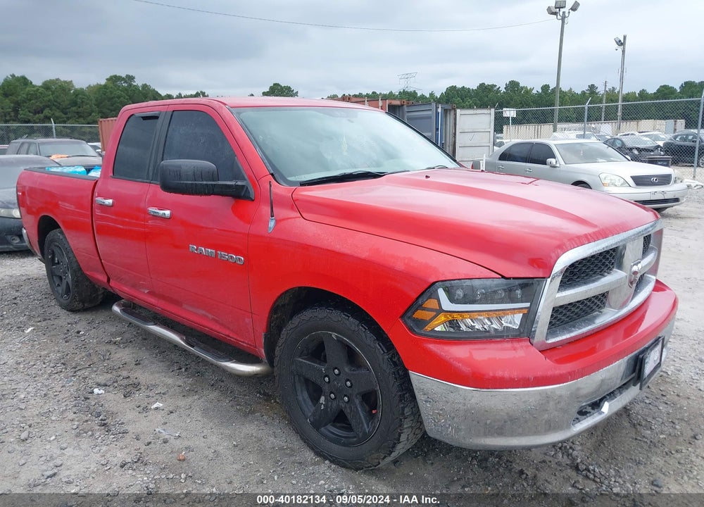 2012 RAM 1500 SLT VIN: 1C6RD6GPXCS233322