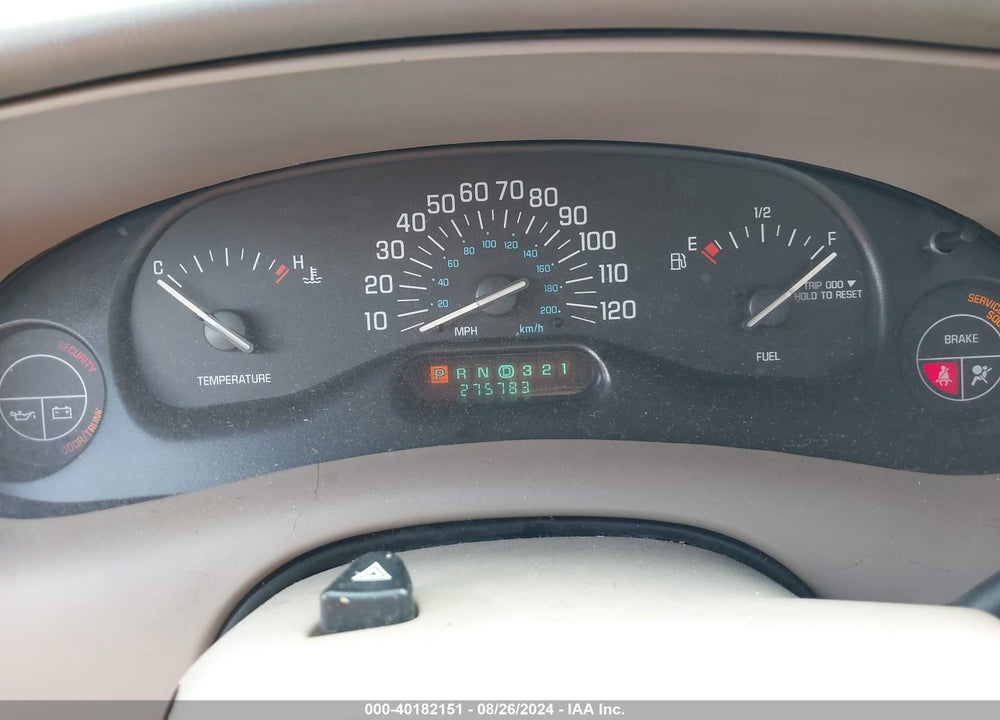 2003 BUICK CENTURY CUSTOM VIN: 2G4WS52J231248326