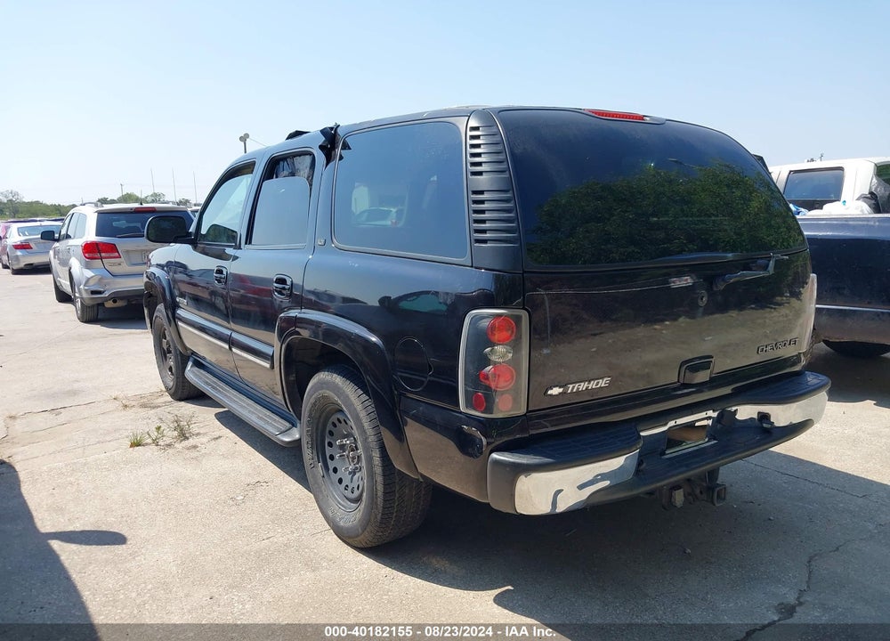 2002 CHEVROLET TAHOE LT VIN: 1GNEK13Z02R283506