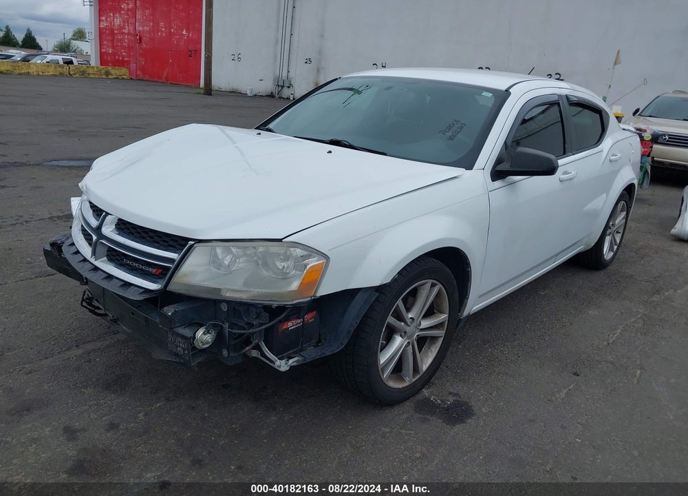 2013 DODGE AVENGER SE V6 VIN: 1C3CDZAG3DN629010