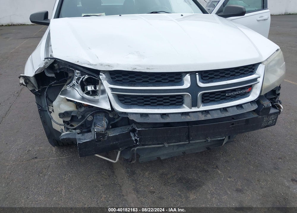 2013 DODGE AVENGER SE V6 VIN: 1C3CDZAG3DN629010
