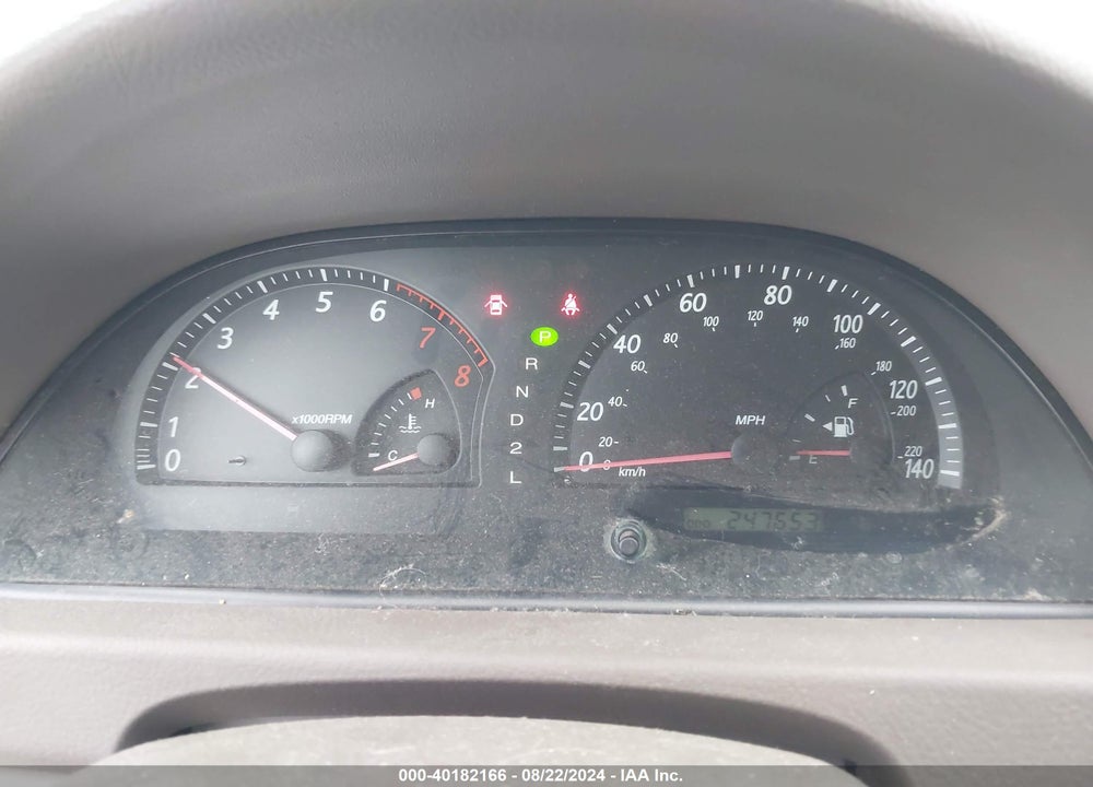 2002 TOYOTA CAMRY LE VIN: 4T1BE32K72U575956