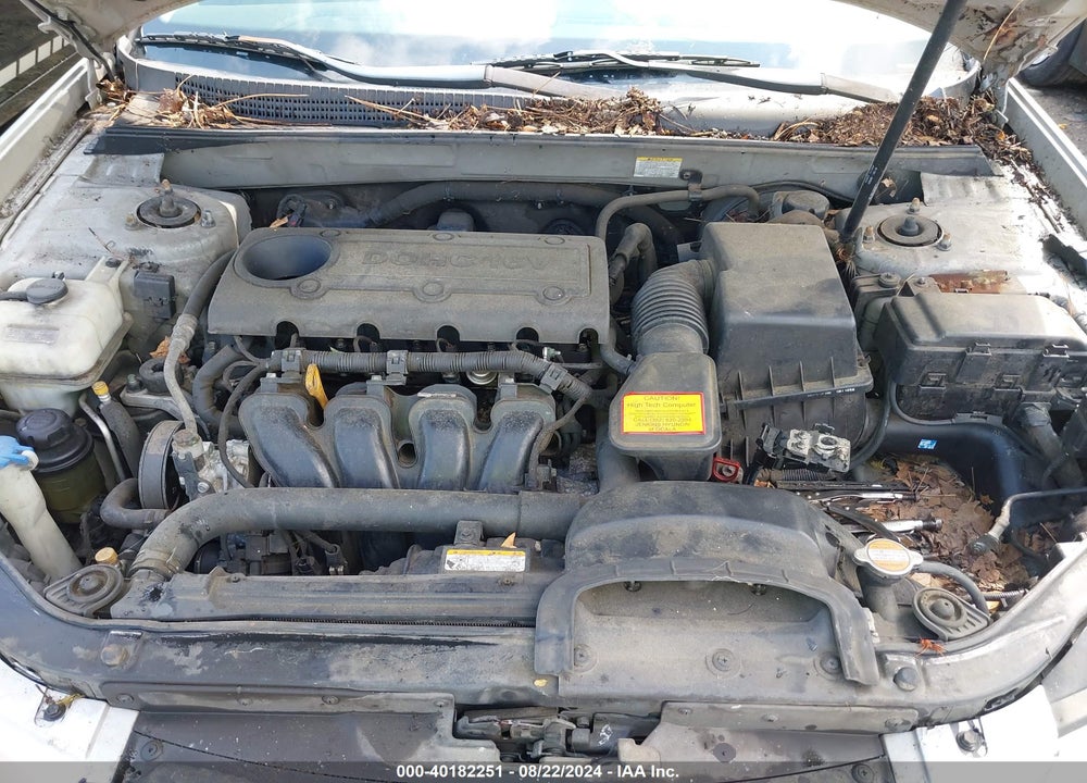 2009 HYUNDAI SONATA GLS VIN: 5NPET46CX9H571260