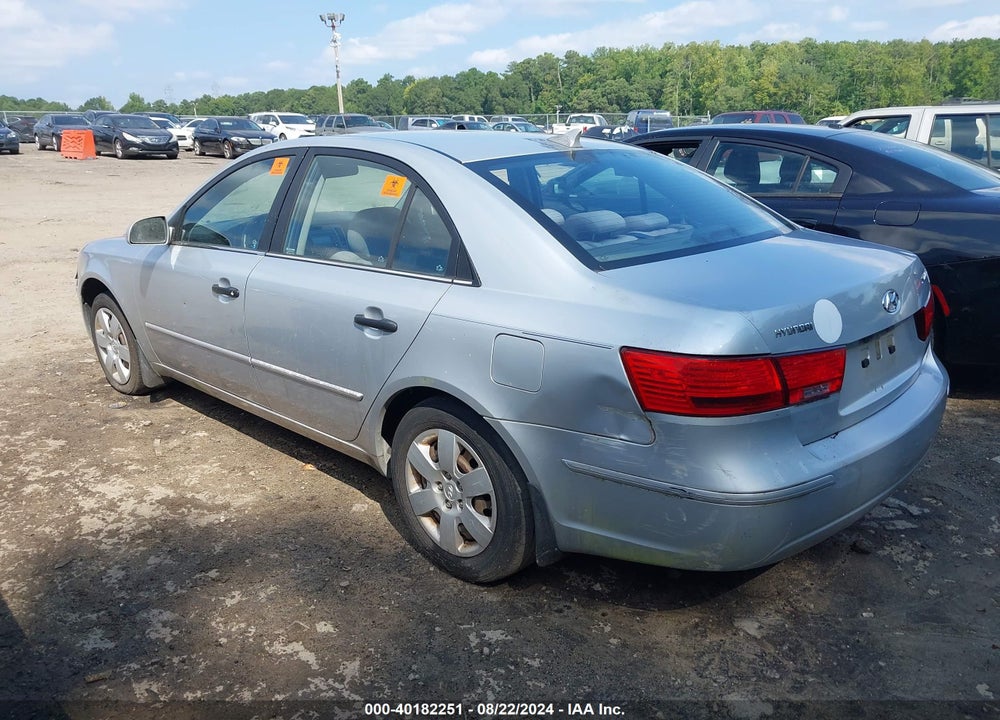 2009 HYUNDAI SONATA GLS VIN: 5NPET46CX9H571260