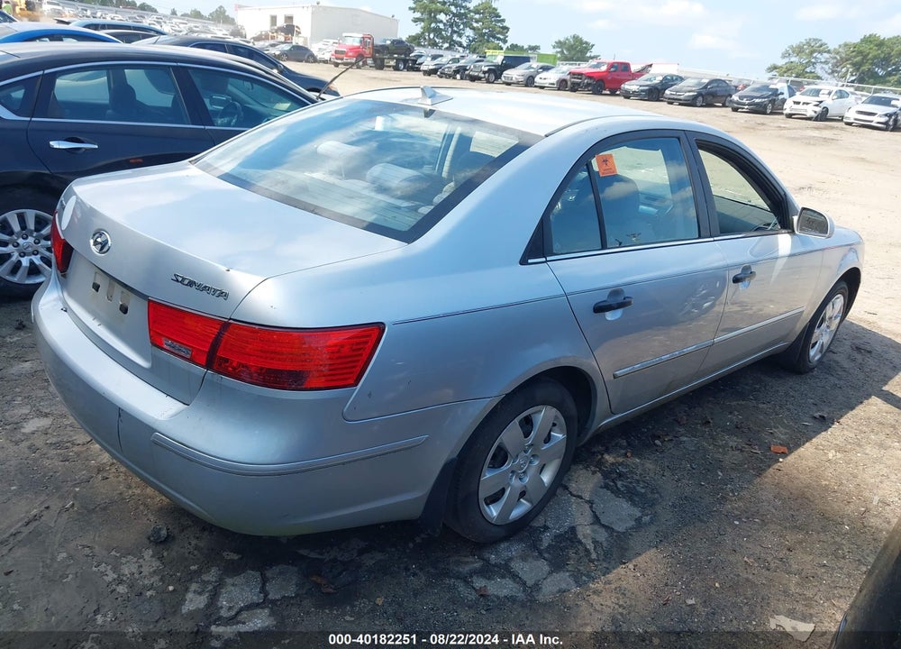 2009 HYUNDAI SONATA GLS VIN: 5NPET46CX9H571260