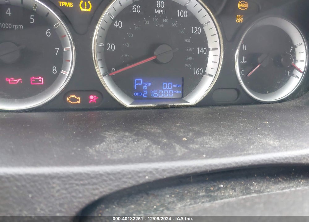 2009 HYUNDAI SONATA GLS VIN: 5NPET46CX9H571260