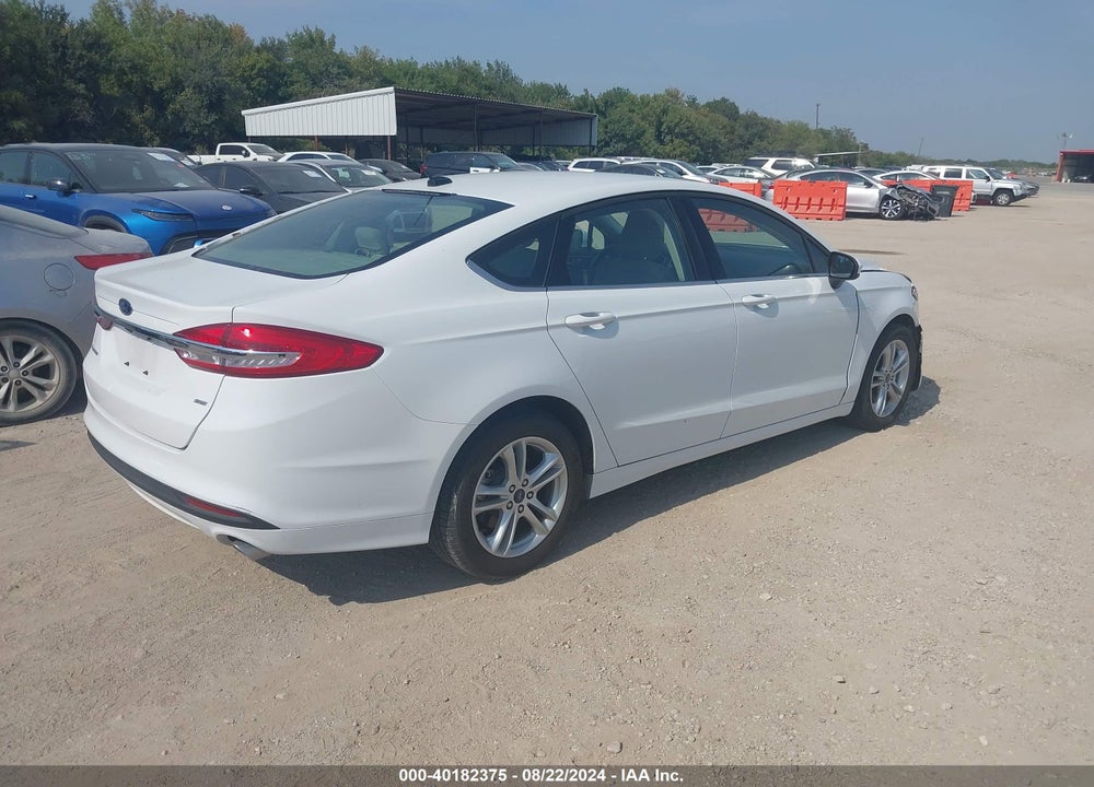 2018 FORD FUSION SE VIN: 3FA6P0H78JR221151