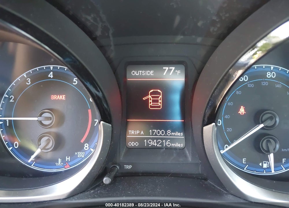 2014 TOYOTA COROLLA VIN: 2T1BURHE2EC066371