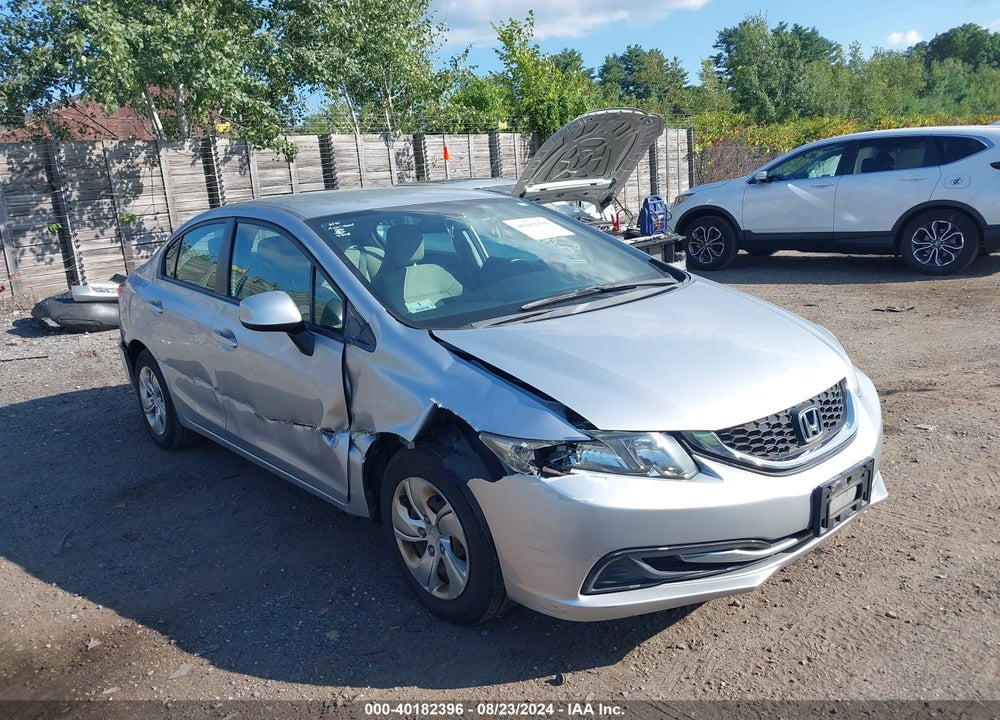 2013 HONDA CIVIC LX VIN: 2HGFB2F55DH528963