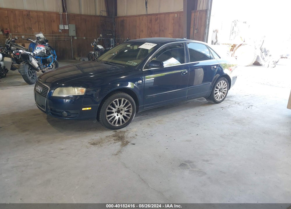 2006 AUDI A4 2.0T VIN: WAUDF78E46A052028