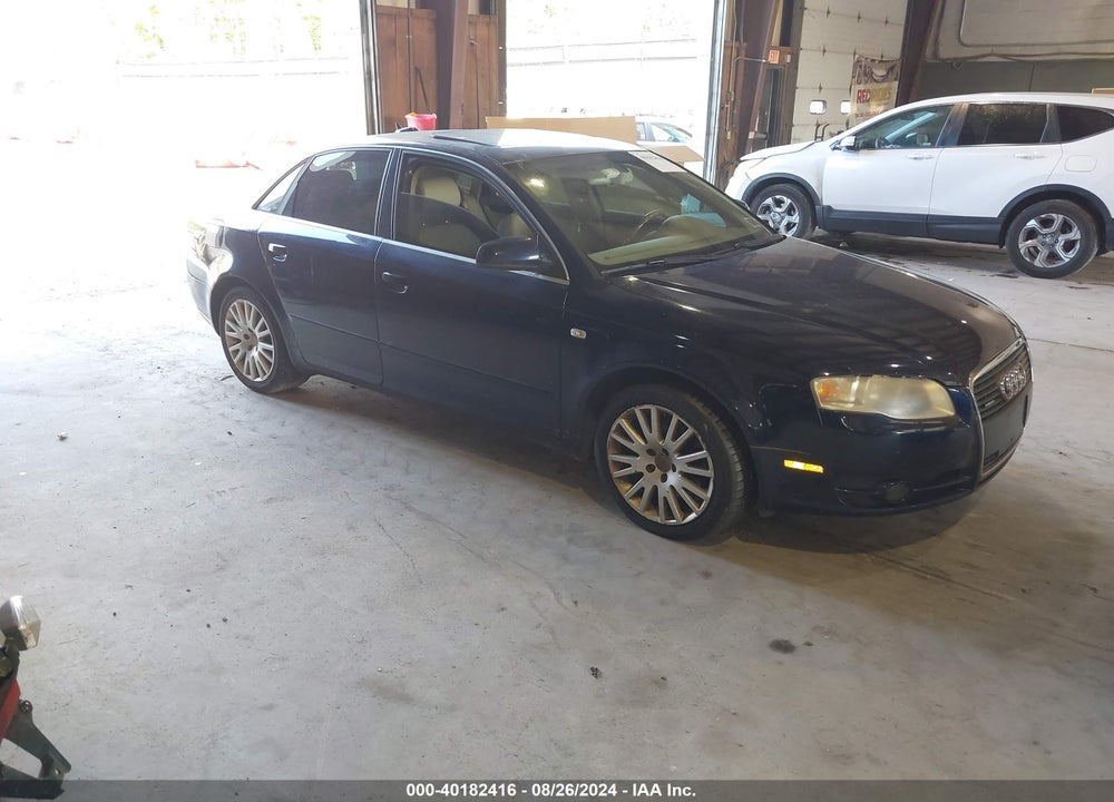 2006 AUDI A4 2.0T VIN: WAUDF78E46A052028