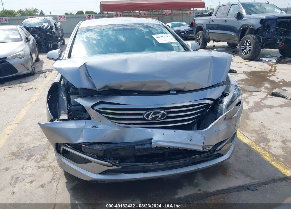 2016 HYUNDAI SONATA SE VIN: 5NPE24AF6GH322987