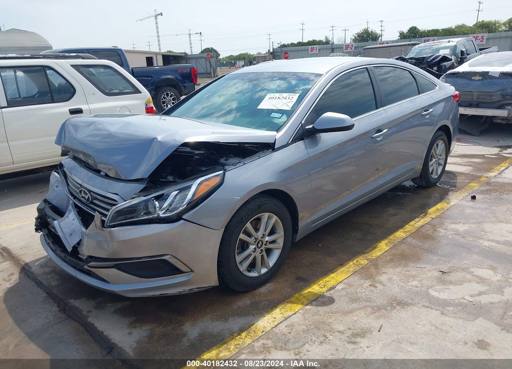 2016 HYUNDAI SONATA SE VIN: 5NPE24AF6GH322987