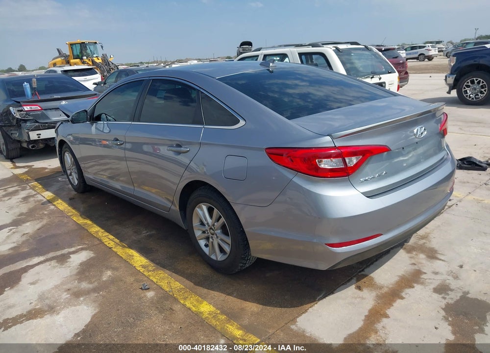 2016 HYUNDAI SONATA SE VIN: 5NPE24AF6GH322987