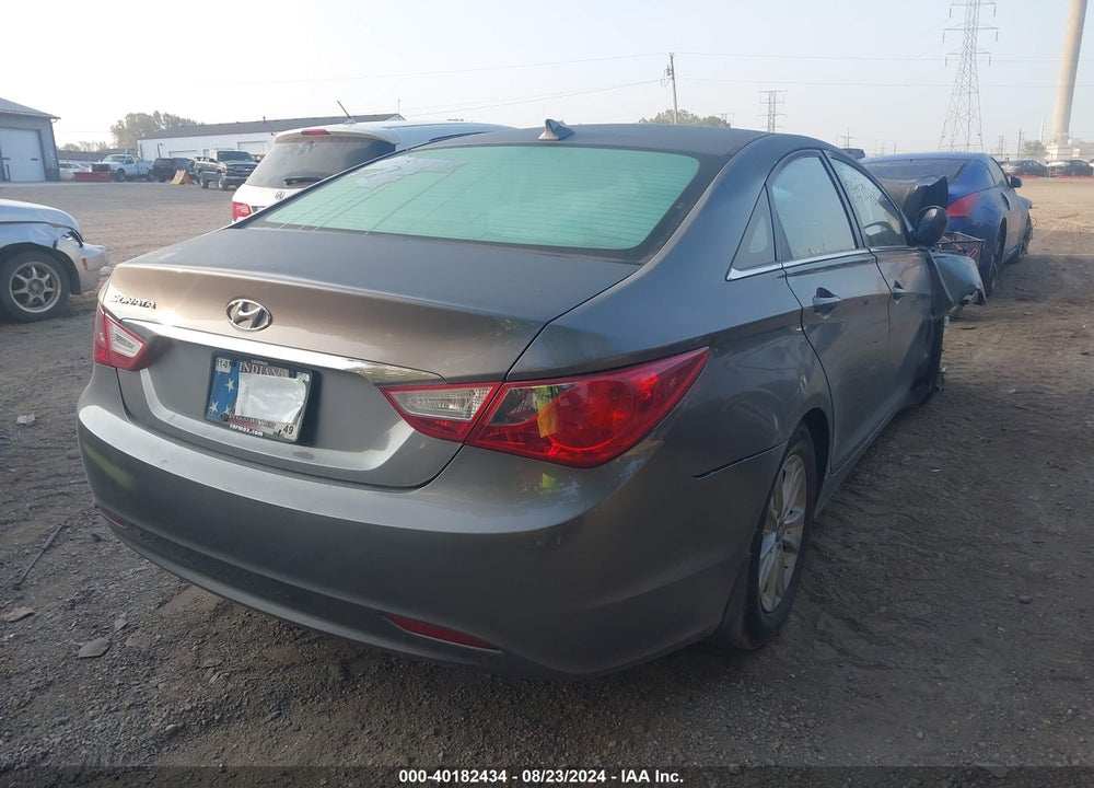 2013 HYUNDAI SONATA GLS VIN: 5NPEB4AC5DH550156