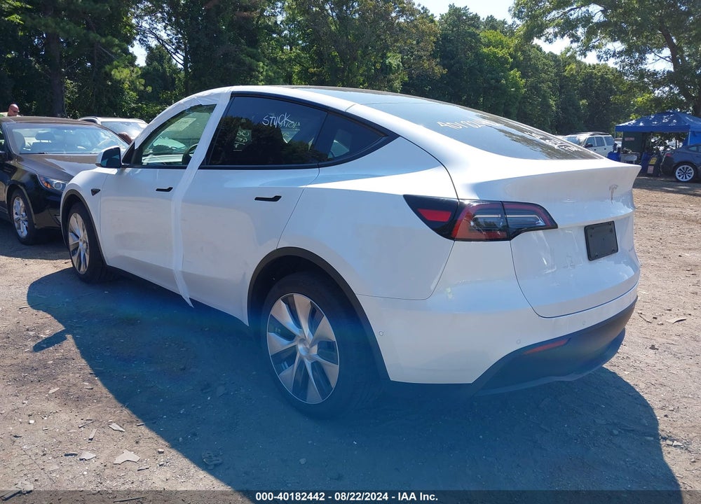 2021 TESLA MODEL Y LONG RANGE DUAL MOTOR ALL-WHEEL DRIVE VIN: 5YJYGDEE4MF198938