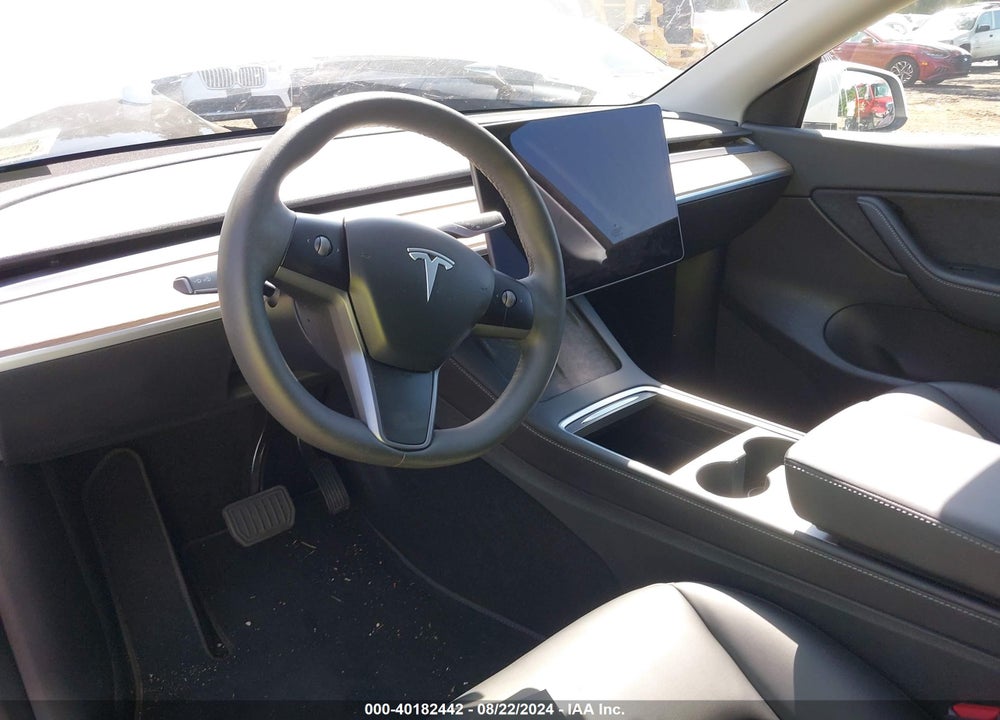 2021 TESLA MODEL Y LONG RANGE DUAL MOTOR ALL-WHEEL DRIVE VIN: 5YJYGDEE4MF198938
