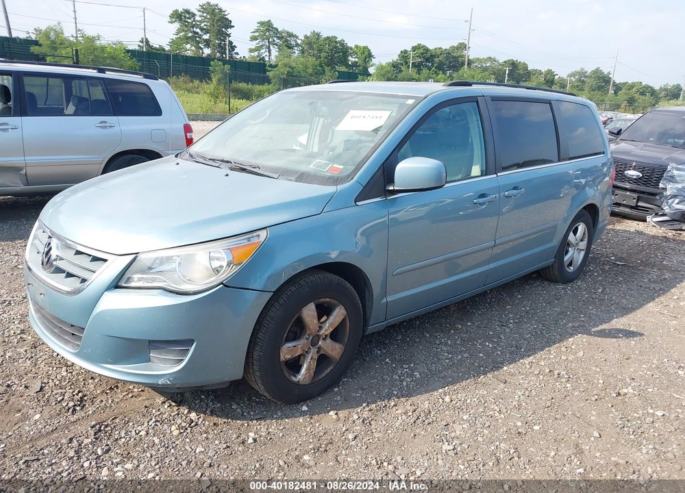 2009 VOLKSWAGEN ROUTAN SEL VIN: 2V8HW54X09R574921