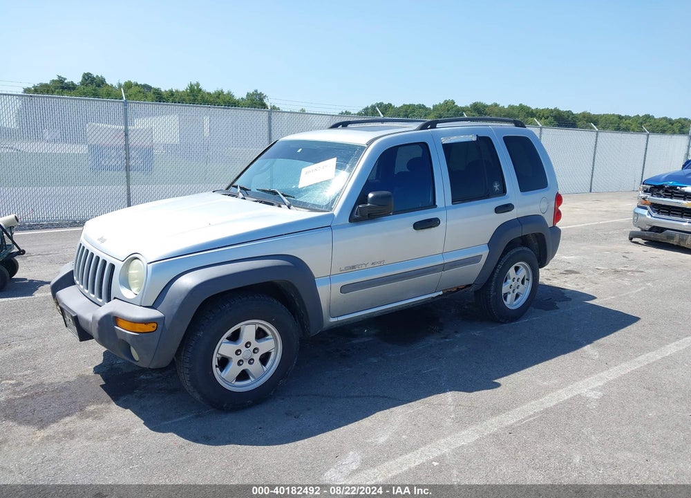 2003 JEEP LIBERTY SPORT VIN: 1J4GL48K93W506716