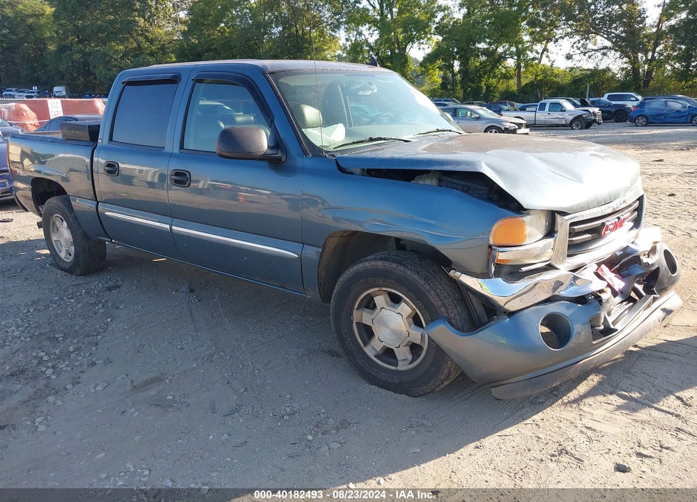 2006 GMC SIERRA 1500 SLT VIN: 2GTEK13TX61233196
