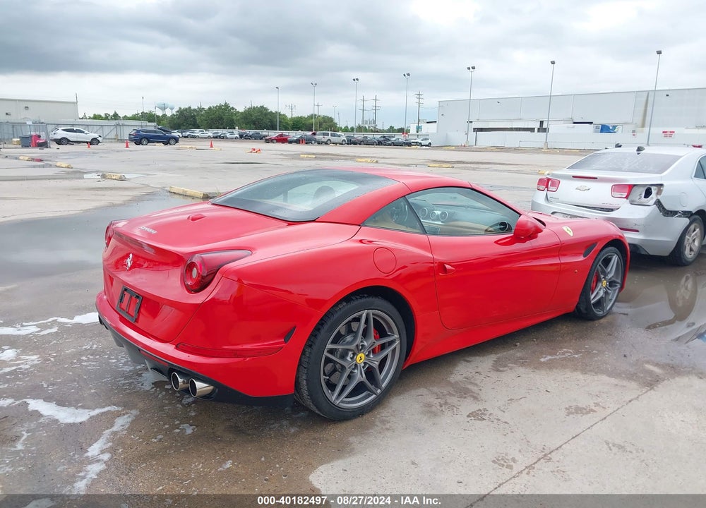 2016 FERRARI CALIFORNIA T VIN: ZFF77XJA4G0218772
