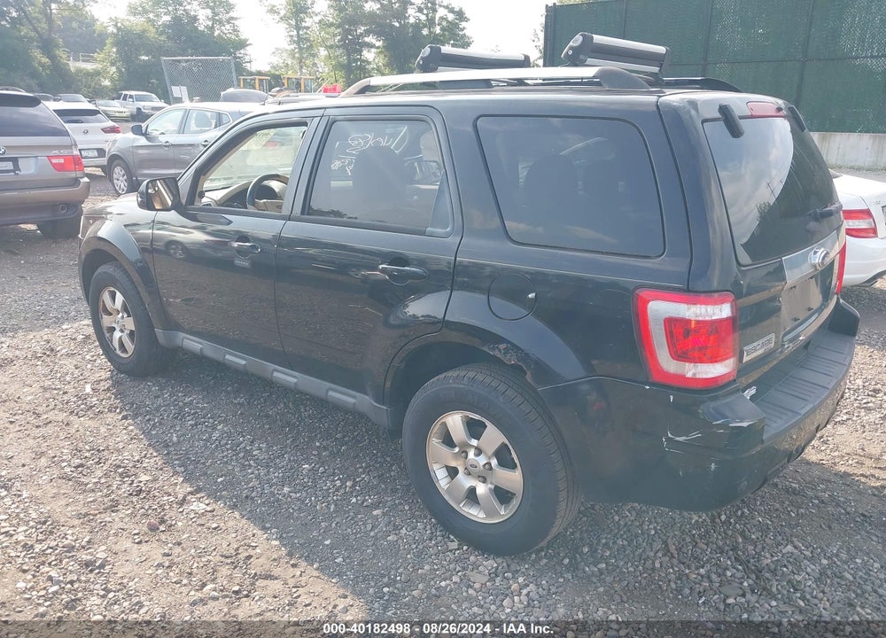 2012 FORD ESCAPE LIMITED VIN: 1FMCU9EG1CKC22434
