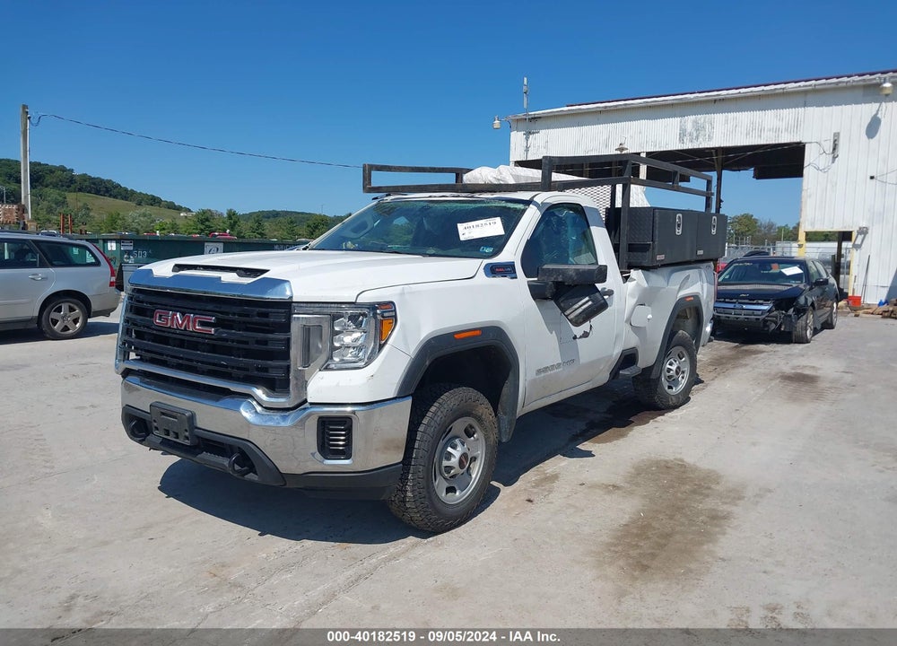 2021 GMC SIERRA 2500HD 4WD REGULAR CAB LONG BED VIN: 1GT39LE70MF213530
