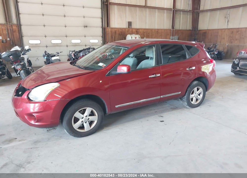 2013 NISSAN ROGUE S VIN: JN8AS5MV1DW148618