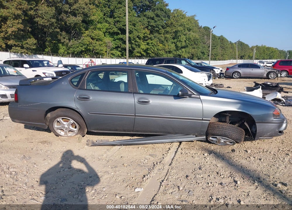 2005 CHEVROLET IMPALA LS VIN: 2G1WH52K759220563
