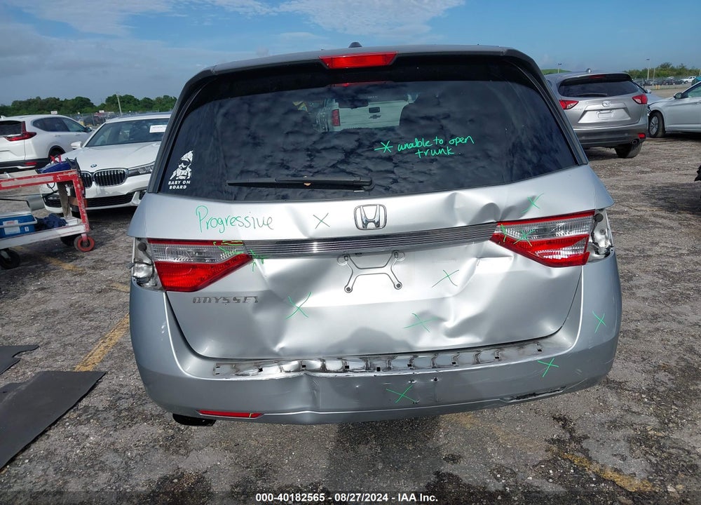2012 HONDA ODYSSEY EX-L VIN: 5FNRL5H67CB108514