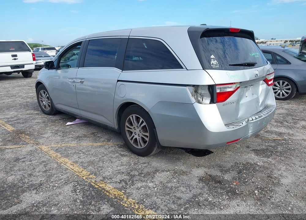 2012 HONDA ODYSSEY EX-L VIN: 5FNRL5H67CB108514