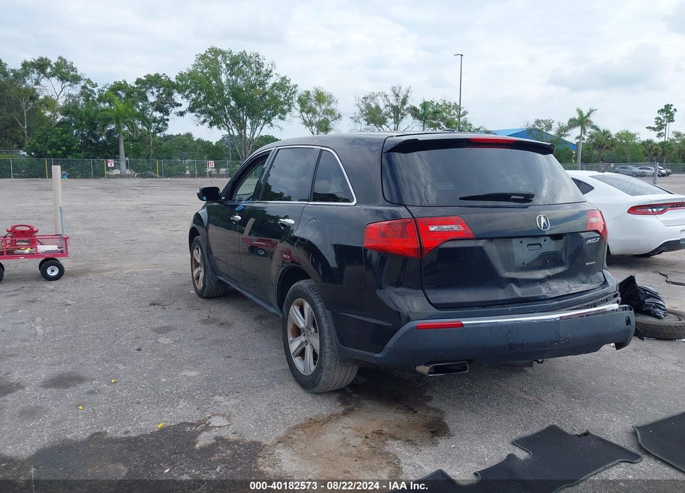 2013 ACURA MDX TECHNOLOGY PACKAGE VIN: 2HNYD2H31DH504022