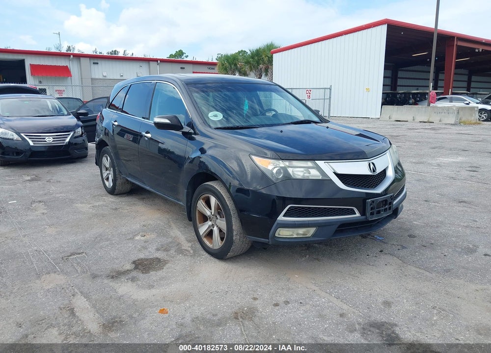 2013 ACURA MDX TECHNOLOGY PACKAGE VIN: 2HNYD2H31DH504022
