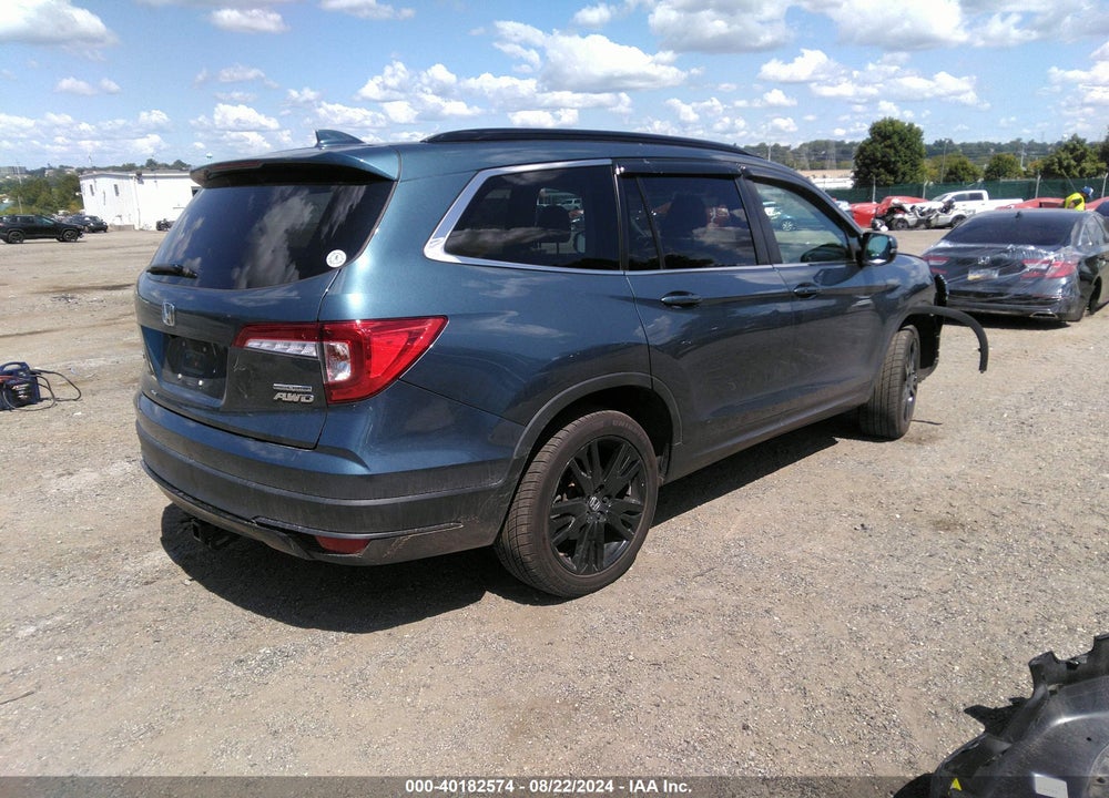 2021 HONDA PILOT VIN: 5FNYF6H23MB034807