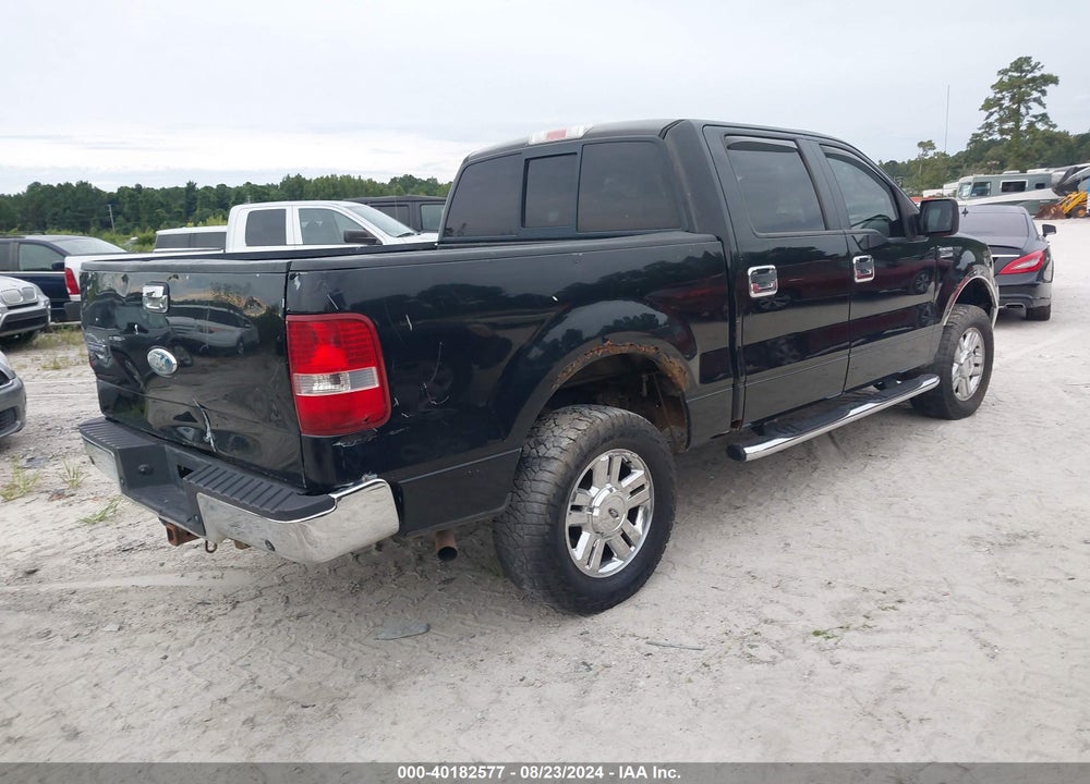 2008 FORD F-150 60TH ANNIVERSARY/FX4/KING RANCH/LARIAT/XLT VIN: 1FTPW14V58FA72331